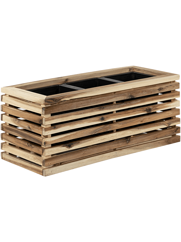 Кашпо Marrone Orizzontale (with liner) (Box Naturel) Арт: 6DLIM1909