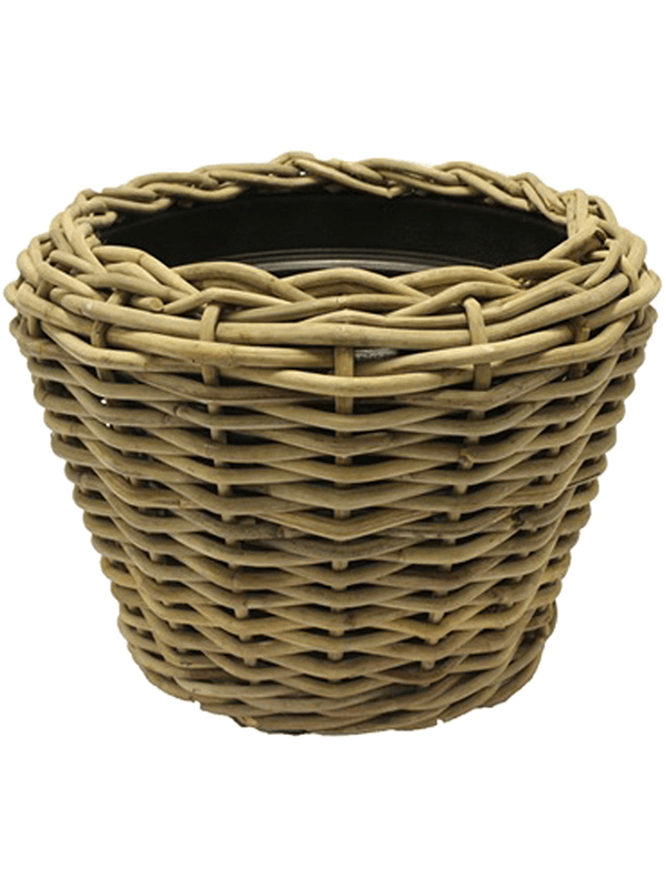 Кашпо Drypot Rattan (Round Grey) Арт: 6MND00957