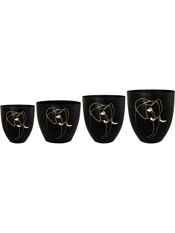 Кашпо Leah (Pot Elephant (set of 4)) Арт: 6PTR70696