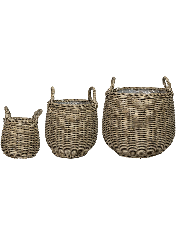 Кашпо Paula (Pot Natural (set of 3)) Арт: 6TS167154