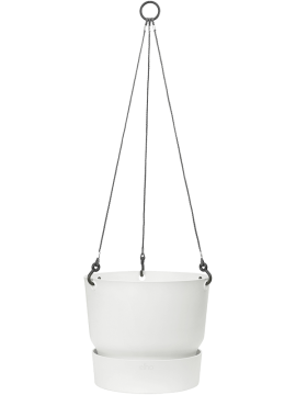 Кашпо Greenville (Hanging Basket White) Высота: 21 см. Диаметр внутри: 23 см. nieuwkoop-planters/6ELHGR242