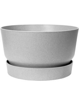 Кашпо Greenville (Bowl Living Concrete) Высота: 19 см. Диаметр внутри: 33 см. nieuwkoop-planters/6ELHGR330