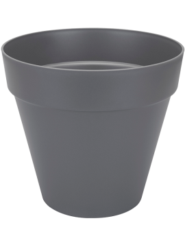Кашпо Loft Urban (Round Anthracite) Высота: 22 см. Диаметр внутри: 23 см. nieuwkoop-planters/6ELHUA250