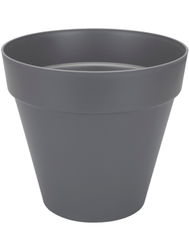 Кашпо Loft Urban (Round Anthracite) Высота: 26 см. Диаметр внутри: 28 см. nieuwkoop-planters/6ELHUA300