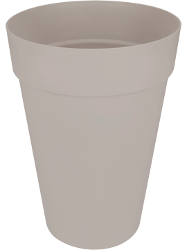 Кашпо Loft Urban (Round High Warm Grey) Высота: 46 см. Диаметр внутри: 32 см. nieuwkoop-planters/6ELHUG351
