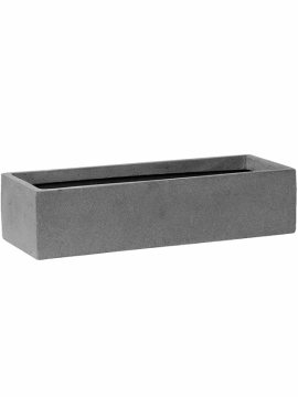 Кашпо Fiberstone (Balcony Slim Low L40 Grey) Высота: 9.5 см. Диаметр внутри: 11 см. nieuwkoop-planters/6FSTBSG4L