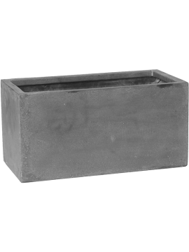 Кашпо Fiberstone (Balcony XS Grey) Высота: 20 см. Диаметр внутри: 18 см. nieuwkoop-planters/6FSTRIG40