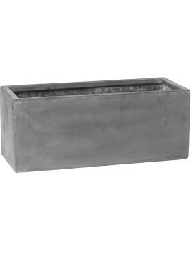 Кашпо Fiberstone (Balcony S Grey) Высота: 20 см. Диаметр внутри: 18 см. nieuwkoop-planters/6FSTRIG50
