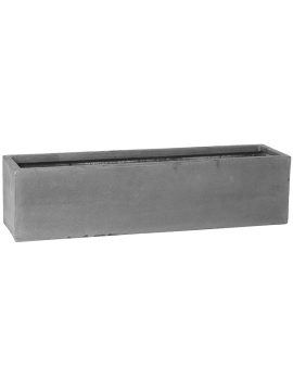 Кашпо Fiberstone (Balcony XL Grey) Высота: 20 см. Диаметр внутри: 18 см. nieuwkoop-planters/6FSTRIG80