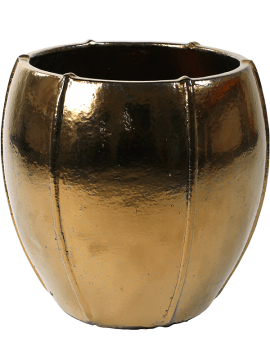Кашпо Moda (Emperor Gold) Высота: 55 см. Диаметр внутри: 45 см. nieuwkoop-planters/6KGOPMG77