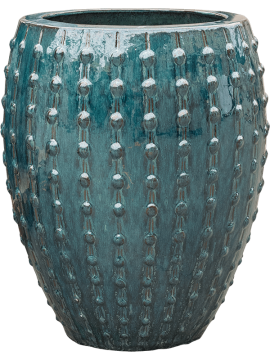 Кашпо Laos (Emperor Ocean Blue) Высота: 55 см. Диаметр внутри: 29 см. nieuwkoop-planters/6LAOR4350