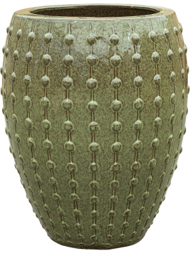 Кашпо Laos (Emperor Green) Высота: 55 см. Диаметр внутри: 29 см. nieuwkoop-planters/6LAOR4370