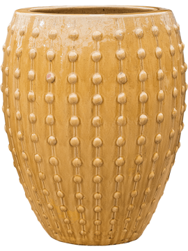 Кашпо Laos (Emperor Ochre) Высота: 55 см. Диаметр внутри: 29 см. nieuwkoop-planters/6LAOR4380