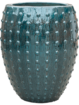 Кашпо Laos (Emperor Ocean Blue) Высота: 67 см. Диаметр внутри: 37 см. nieuwkoop-planters/6LAOR5550