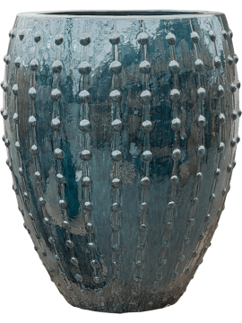 Кашпо Laos (Emperor Ocean Blue) Высота: 80 см. Диаметр внутри: 45 см. nieuwkoop-planters/6LAOR6370