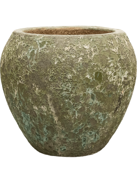 Кашпо Baq Lava (Balloon relic jade) Высота: 50 см. Диаметр внутри: 37 см. nieuwkoop-planters/6LAVG500J