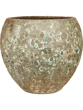 Кашпо Baq Lava (Balloon relic jade) Высота: 55 см. Диаметр внутри: 42 см. nieuwkoop-planters/6LAVG550J