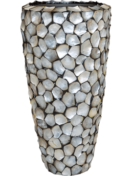 Кашпо Baq Oceana Pearl (Partner Blue (with liner)) Высота: 70 см. Диаметр внутри: 27 см. nieuwkoop-planters/6OCEPB129