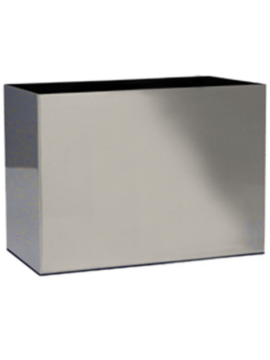 Кашпо Parel (Stainless steel brushed on felt (2mm)) Высота: 50 см. Диаметр внутри: 33 см. nieuwkoop-planters/6PARRGE520