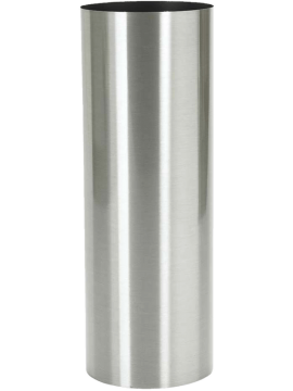 Кашпо Parel (Column stainless steel brushed on felt (1.2mm)) Высота: 100 см. Диаметр внутри: 29 см. nieuwkoop-planters/6PARZGE513