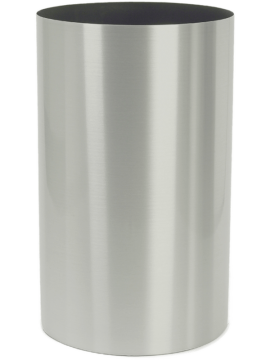 Кашпо Parel (Column stainless steel brushed on felt (1.2mm)) Высота: 60 см. Диаметр внутри: 39 см. nieuwkoop-planters/6PARZGE530