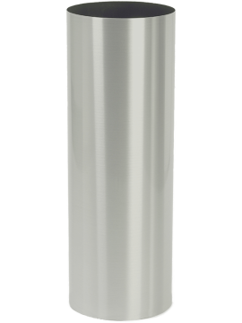 Кашпо Parel (Column stainless steel brushed on felt (1.2mm)) Высота: 100 см. Диаметр внутри: 39 см. nieuwkoop-planters/6PARZGE533