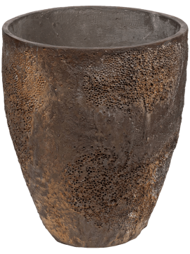 Кашпо Oyster (Bernd S Imperial Brown) Высота: 37 см. Диаметр внутри: 31 см. nieuwkoop-planters/6PPNOYS20