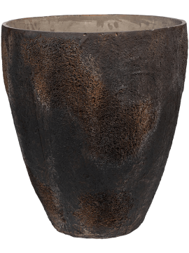 Кашпо Oyster (Bernd XL Imperial Brown) Высота: 74 см. Диаметр внутри: 64 см. nieuwkoop-planters/6PPNOYS26