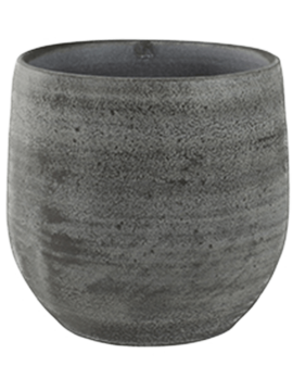 Кашпо Esra (Pot Mystic Grey) Высота: 13 см. Диаметр внутри: 13 см. nieuwkoop-planters/6PTR38970
