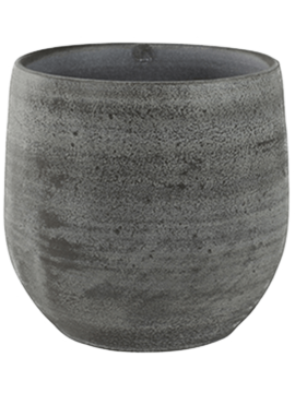 Кашпо Esra (Pot Mystic Grey) Высота: 20 см. Диаметр внутри: 17 см. nieuwkoop-planters/6PTR38972