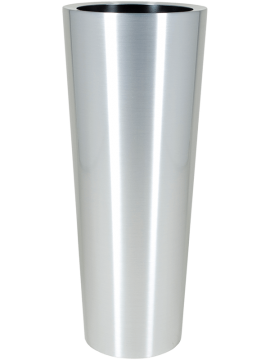 Кашпо Alure Conica Topper (Aluminium brushed lacquered) Высота: 99 см. Диаметр внутри: 29 см. nieuwkoop-planters/6SALCTG11