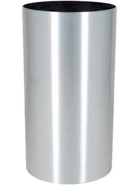 Кашпо Alure Pilaro (Aluminium brushed lacquered) Высота: 75 см. Диаметр внутри: 40 см. nieuwkoop-planters/6SALG4075