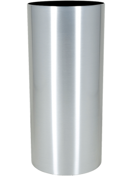Кашпо Alure Pilaro (Aluminium brushed lacquered) Высота: 90 см. Диаметр внутри: 40 см. nieuwkoop-planters/6SALG4090