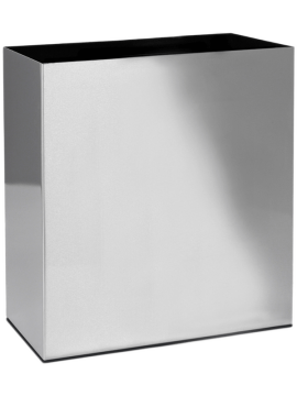 Кашпо Alure Trend (Aluminium brushed lacquered) Высота: 75 см. Диаметр внутри: 33 см. nieuwkoop-planters/6SALTG521