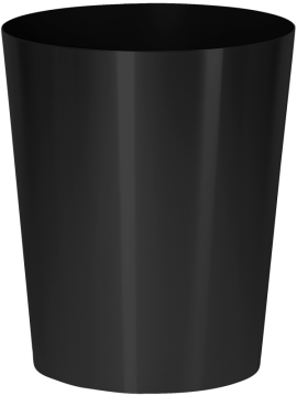 Кашпо Stiel Conica (With RVS plate with coupling nut M12 RAL 9011 mat) Высота: 57 см. Диаметр внутри: 47 см. nieuwkoop-planters/6STI0057A
