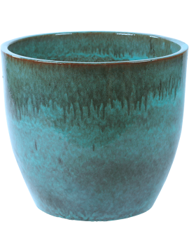 Кашпо Pure (Couple Turquoise) Высота: 43 см. Диаметр внутри: 45 см. nieuwkoop-planters/6TURPT045