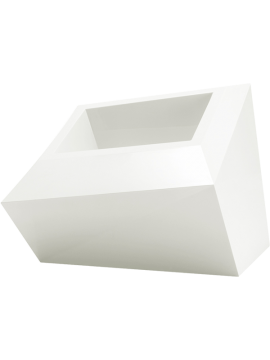 Кашпо Faz (Basic Low Planter XL) Высота: 60 см. Диаметр внутри: 30 см. nieuwkoop-planters/6VONFAZB1