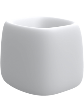 Кашпо Organic (Basic Square) Высота: 33 см. Диаметр внутри: 18 см. nieuwkoop-planters/6VONORCB1