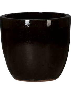Кашпо Plain (Couple Black Shiny) Высота: 49 см. Диаметр внутри: 45 см. nieuwkoop-planters/6ZWGCO530