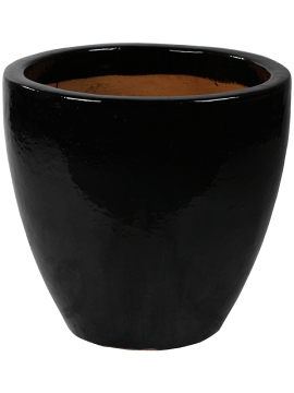 Кашпо Plain (Couple Black Shiny) Высота: 52 см. Диаметр внутри: 46 см. nieuwkoop-planters/6ZWGPB734