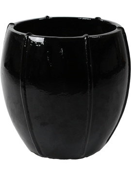 Кашпо Moda (Emperor Black Shiny) Высота: 43 см. Диаметр внутри: 34 см. nieuwkoop-planters/6ZWGPMB64