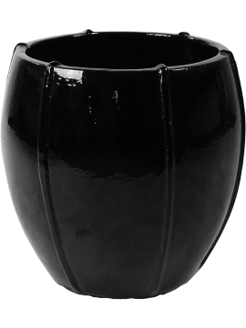 Кашпо Moda (Emperor Black Shiny) Высота: 55 см. Диаметр внутри: 45 см. nieuwkoop-planters/6ZWGPMB65