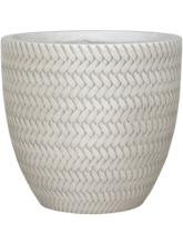 Кашпо Baq Angle (Couple White) Высота: 23 см. Диаметр внутри: 22 см. Кашпо Angle (Couple White) Арт: 6ANGCO23W