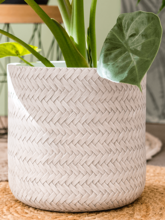 Кашпо Angle (Cylinder White) Арт: 6ANGCY24W 2