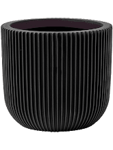 Кашпо Capi Nature Groove (Planter Ball Intense Black) Высота: 8 см. Диаметр внутри: 7 см. Кашпо Capi Nature Groove Special (Planter Ball Intense Black) Арт: 6CAPGB139