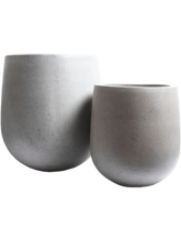 Кашпо Casual (Pot Light Grey (set of 2)) Высота: 70 см. Диаметр снаружи: 65 см. Кашпо Casual (Pot Light Grey (set of 2)) Арт: 6DMP493LG