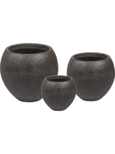 Кашпо Bundle (Pot Black (set of 3)) Высота: 48 см. Диаметр внутри: 38 см. Кашпо Bundle (Pot Black (set of 3)) Арт: 6DMP517ZW