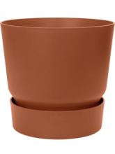 Кашпо Greenville (Round Ginger Brown) Высота: 13 см. Диаметр внутри: 13 см. Кашпо Greenville (Round Ginger Brown) Арт: 6ELHGR147