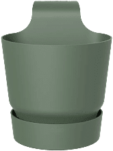 Кашпо Greenville (Easy Hanger Single Leaf Green) Высота: 24 см. Диаметр внутри: 19 см. Кашпо Greenville (Easy Hanger Single Leaf Green) Арт: 6ELHGRH22