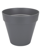 Кашпо Loft Urban (Round Anthracite) Высота: 17.5 см. Диаметр внутри: 18 см. Кашпо Loft Urban (Round Anthracite) Арт: 6ELHUA200